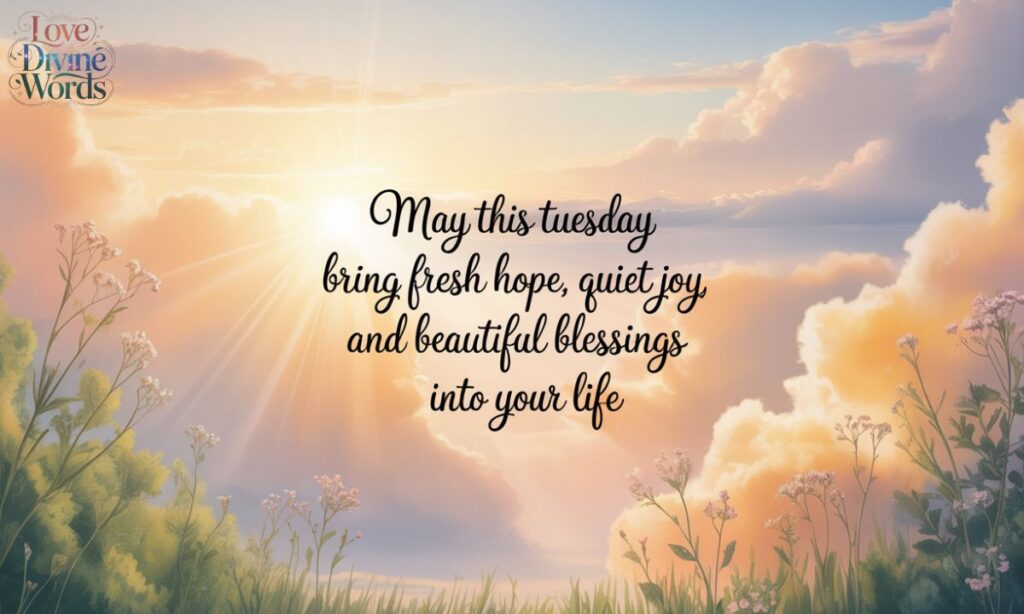 Good Morning Tuesday Blessings Images and Quotes