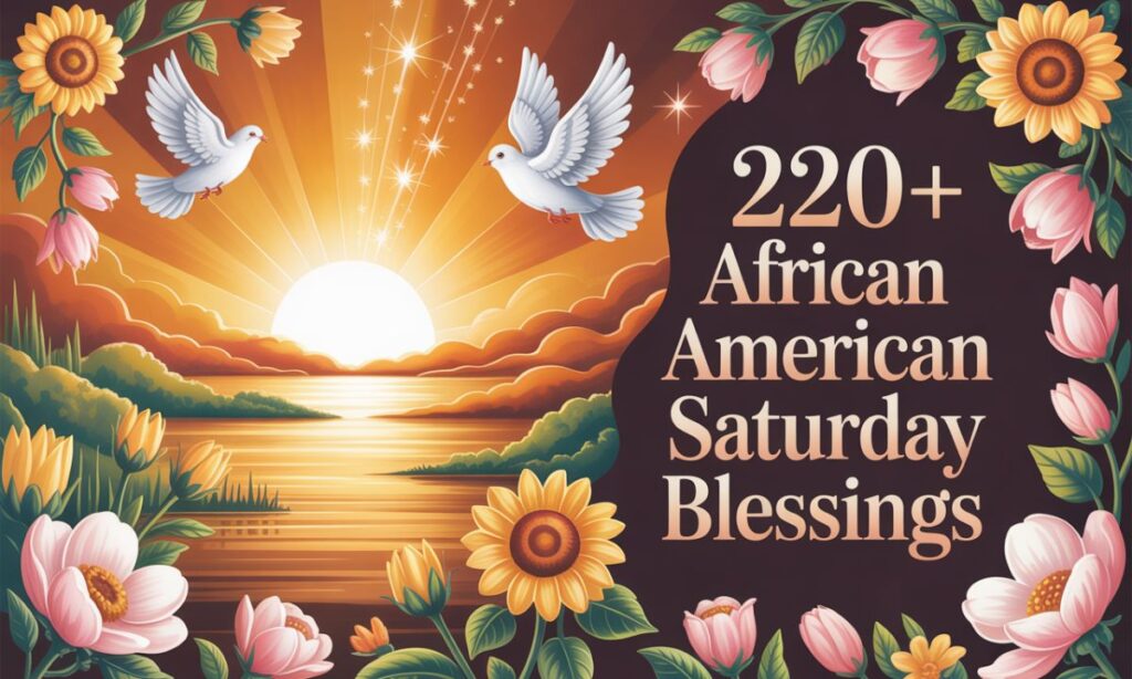 African American Saturday Blessings