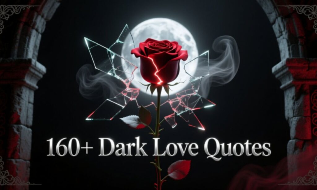 160+ Dark Love Quotes