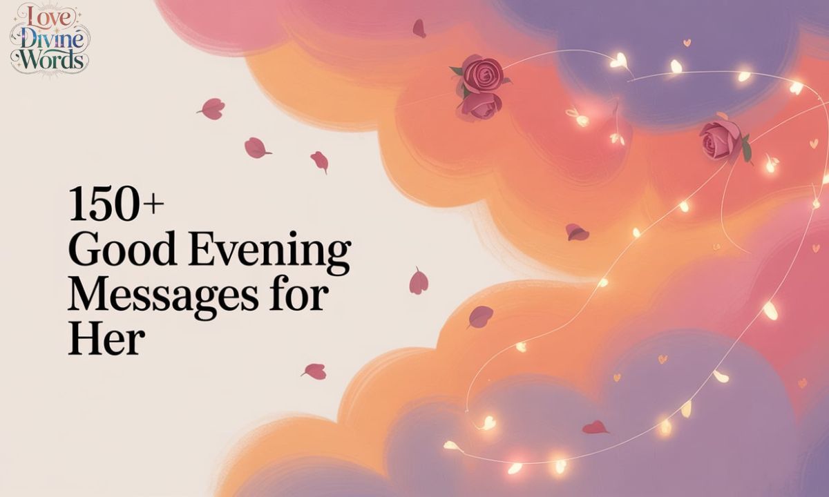 Good Evening Messages for Her