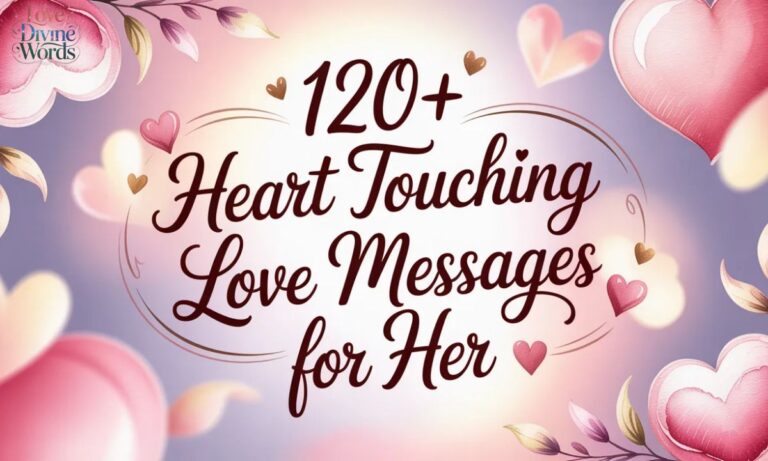 120+ Heart Touching Love Messages for Her