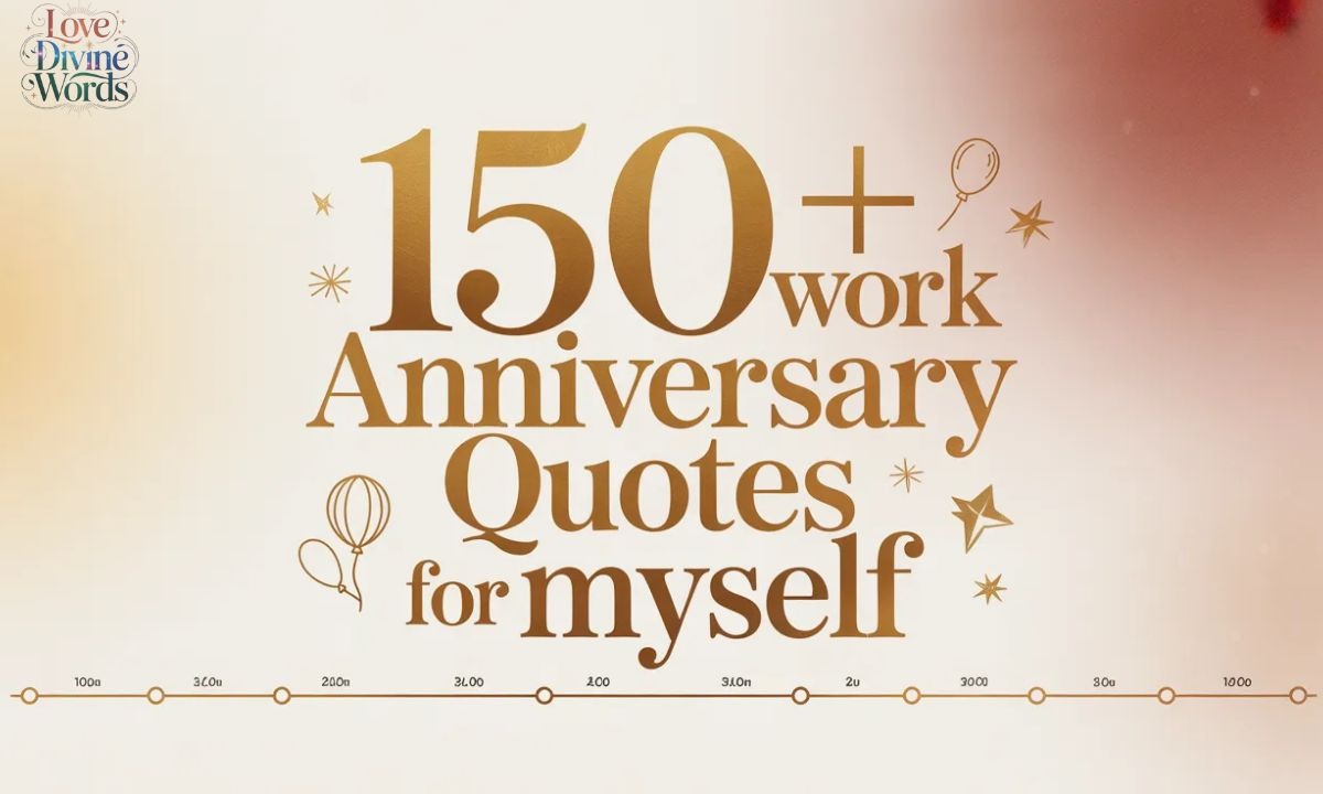 Work Anniversary Quotes for Myself