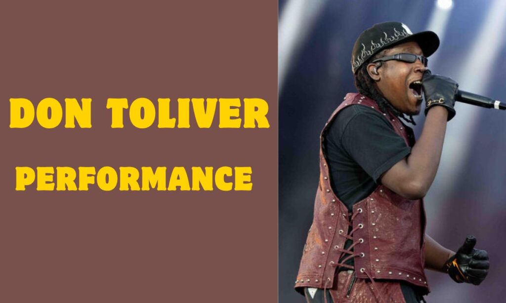 Don Toliver Performance & Artistry